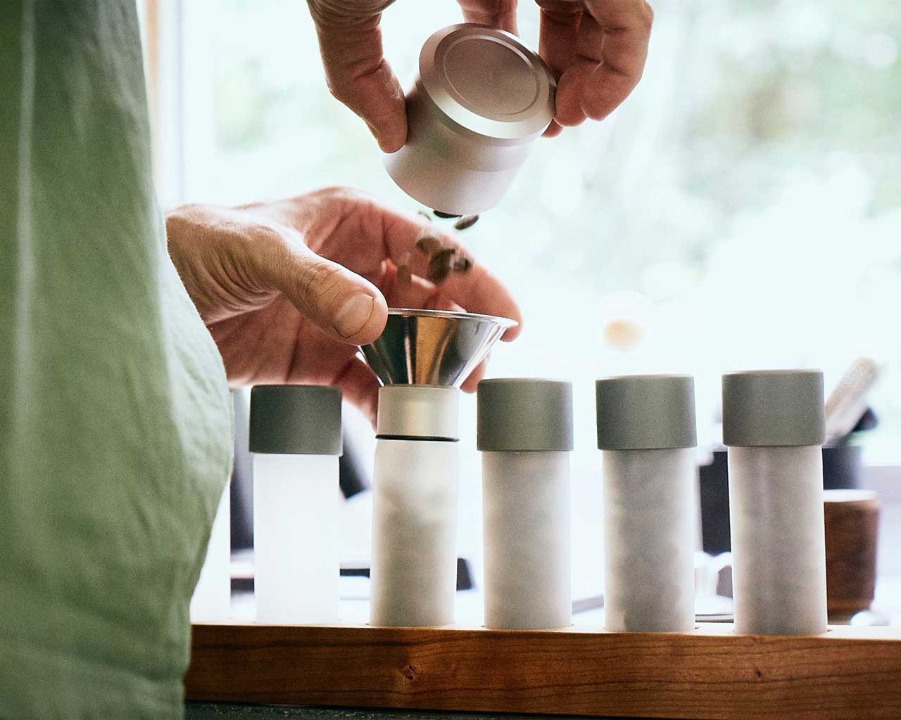 Bean Cellar Wall Rack Display