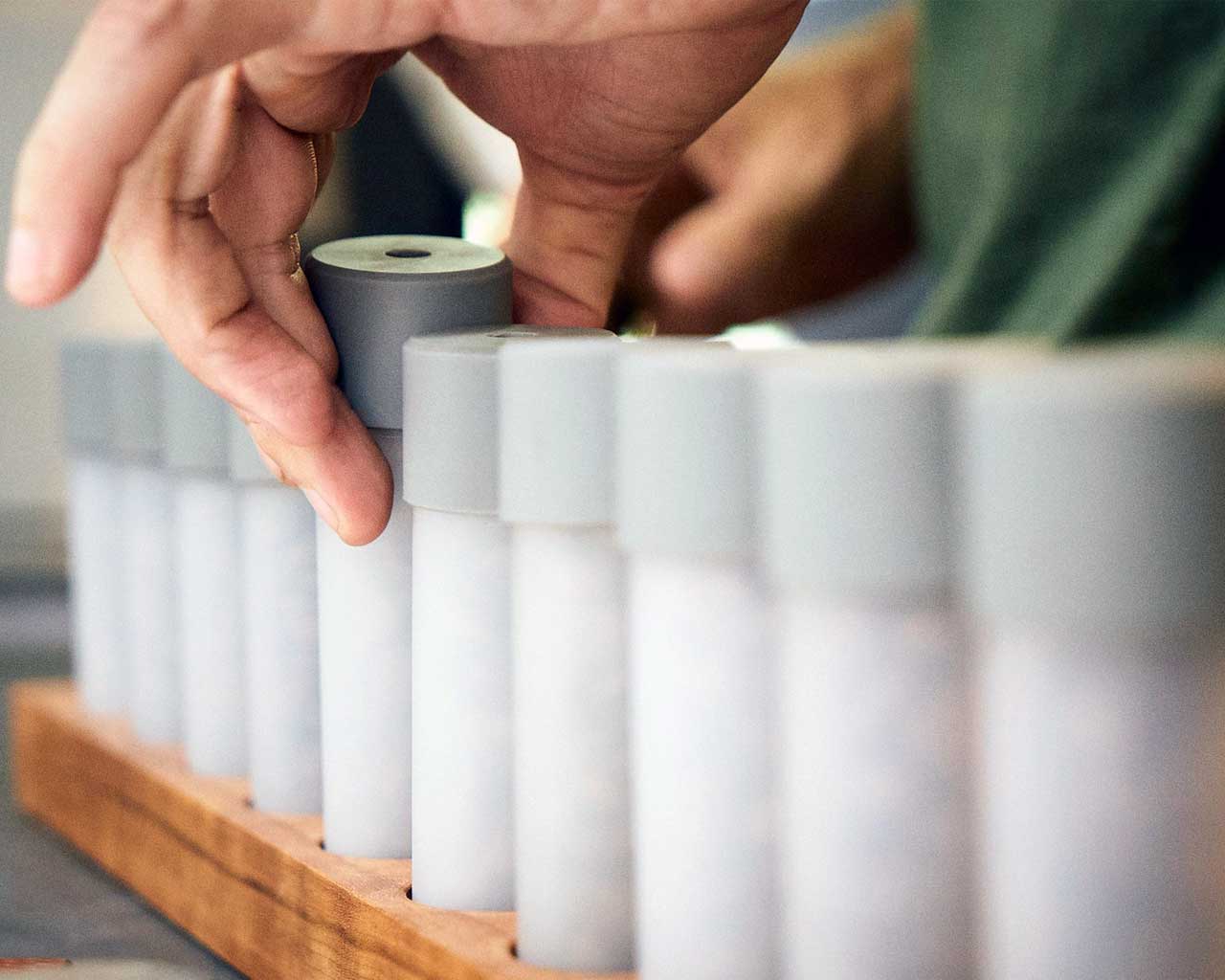 Bean Cellar Wall Rack Taking Single Dosing [20]