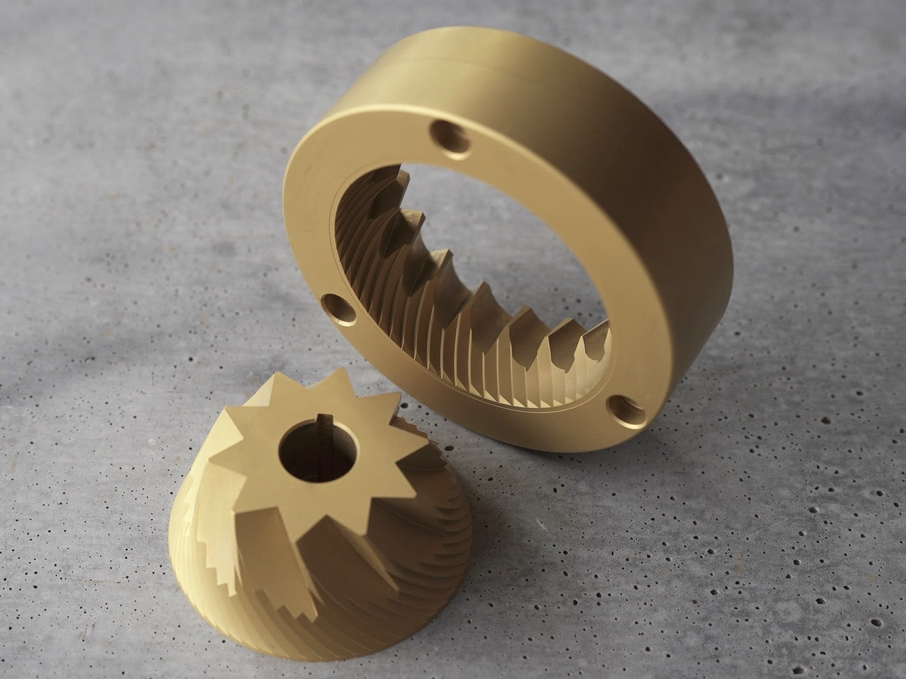 KEY 83mm Robur Weber Coffee Conical Burrs Mazzer TiN Coating