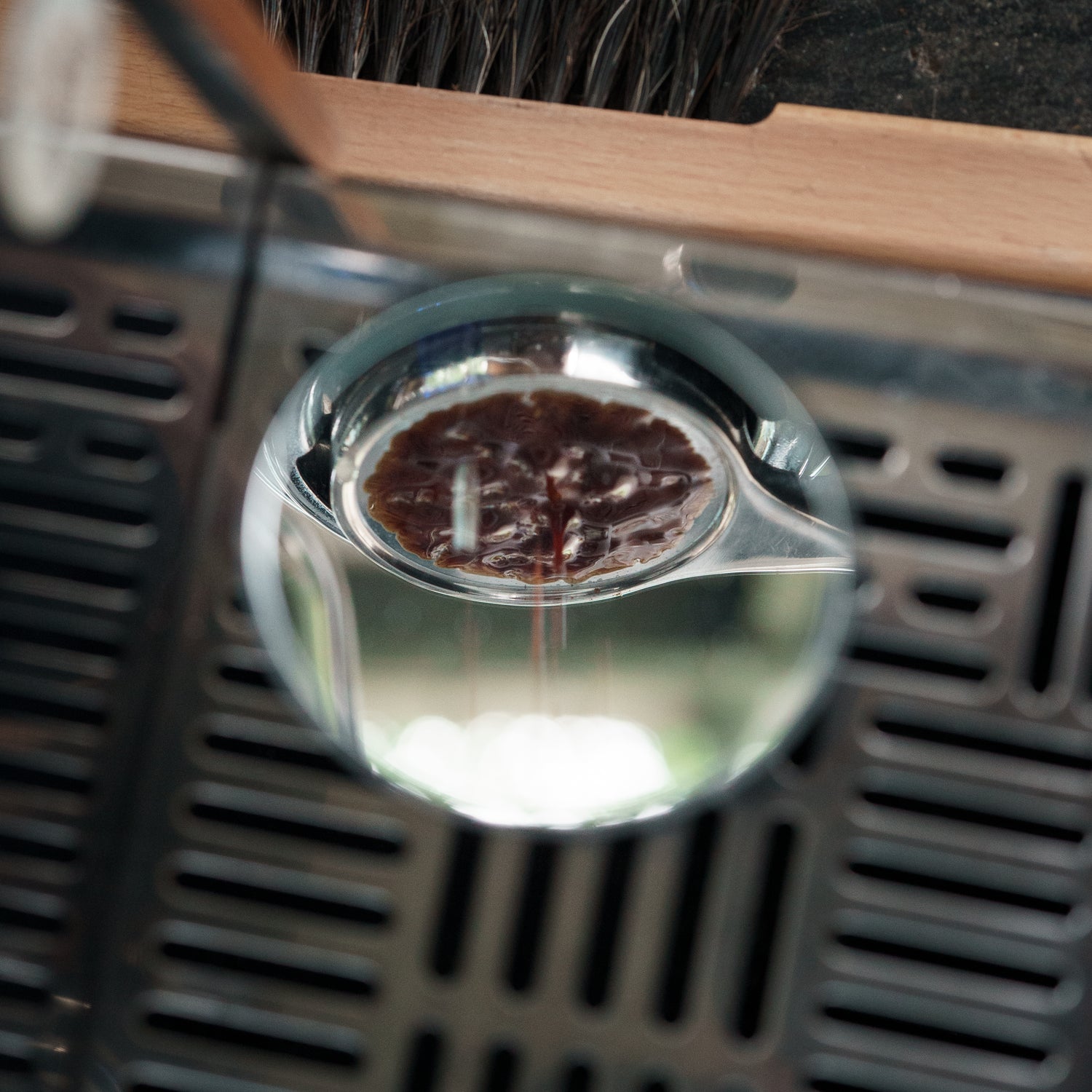 Weber Workshops Looking Glass Mirror Espresso Oleophobic