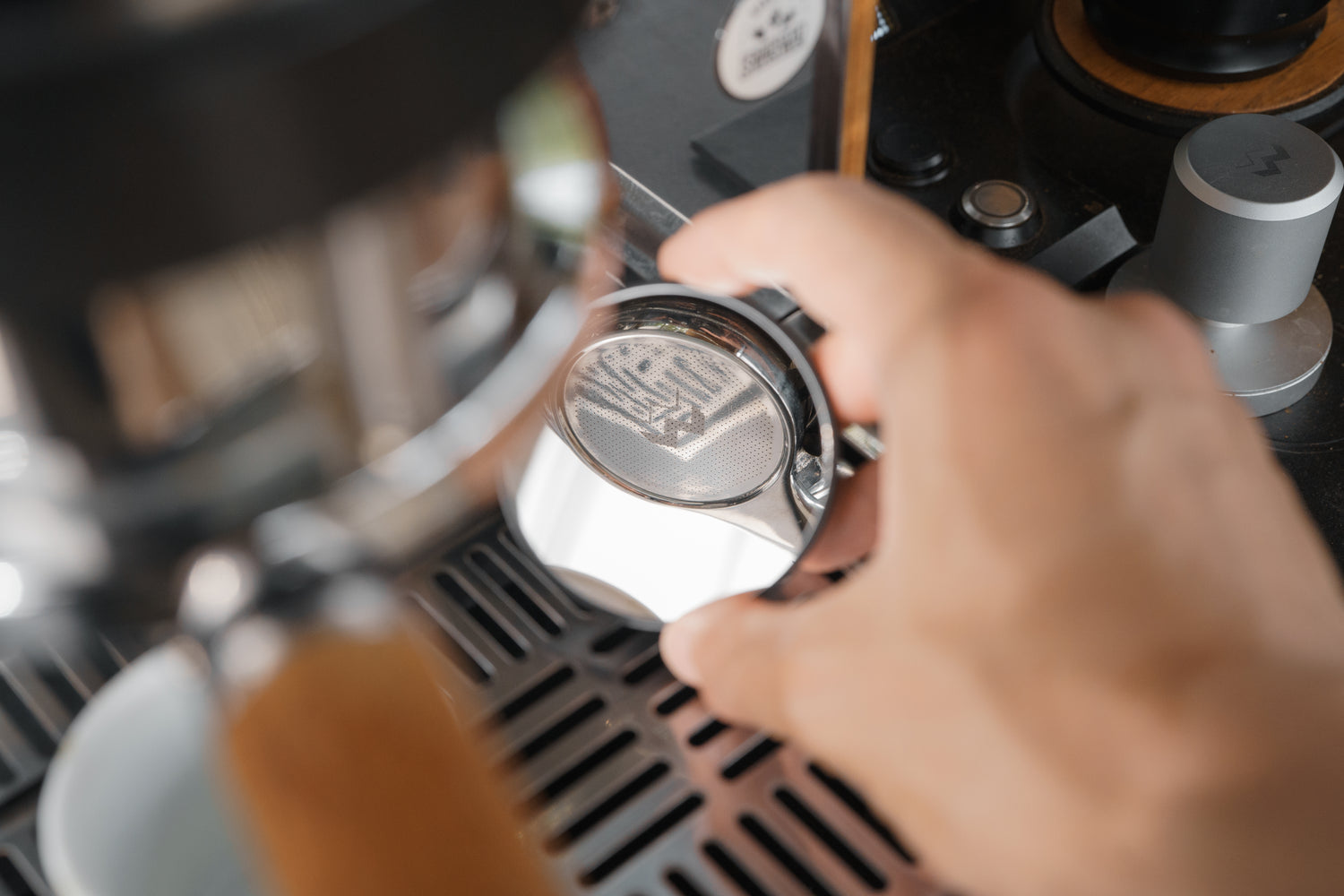 Weber Workshops Looking Glass Mirror Espresso Oleophobic Gimbal